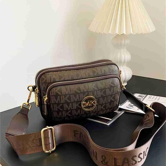 Small Crossbody Purse Shoulder Bag for Women Chest Bag Daypack Multiple Pockets - Picture 2 of 7